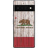 California Flag Dark Wood Google Pixel 6 Pro Skin